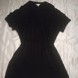 Time And Tru women's black dress pullover short sleeves sizeXXL(20) rayon